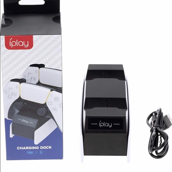 iPlay PS5 Controller Charging Station Playstation 5 Dualsense Wireless Charger - Picture 4 of 5